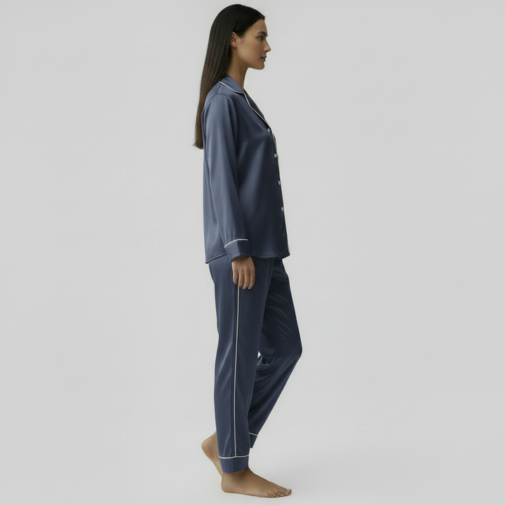 Pijama de Seda para Mujer – Suave, Cómodo y Elegante