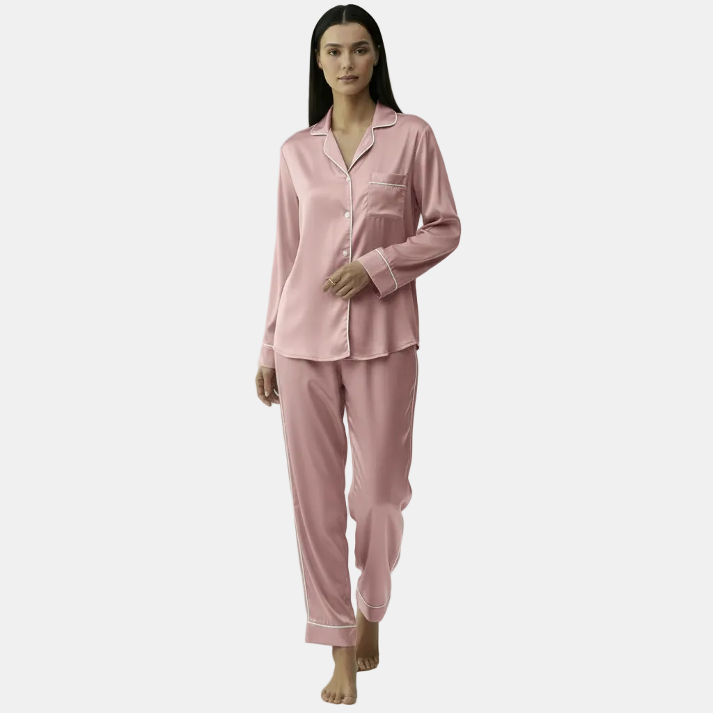 Pijama de Seda para Mujer – Suave, Cómodo y Elegante