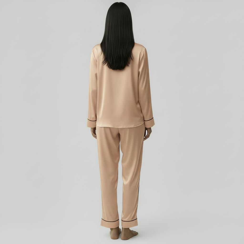 Pijama de Seda para Mujer – Suave, Cómodo y Elegante