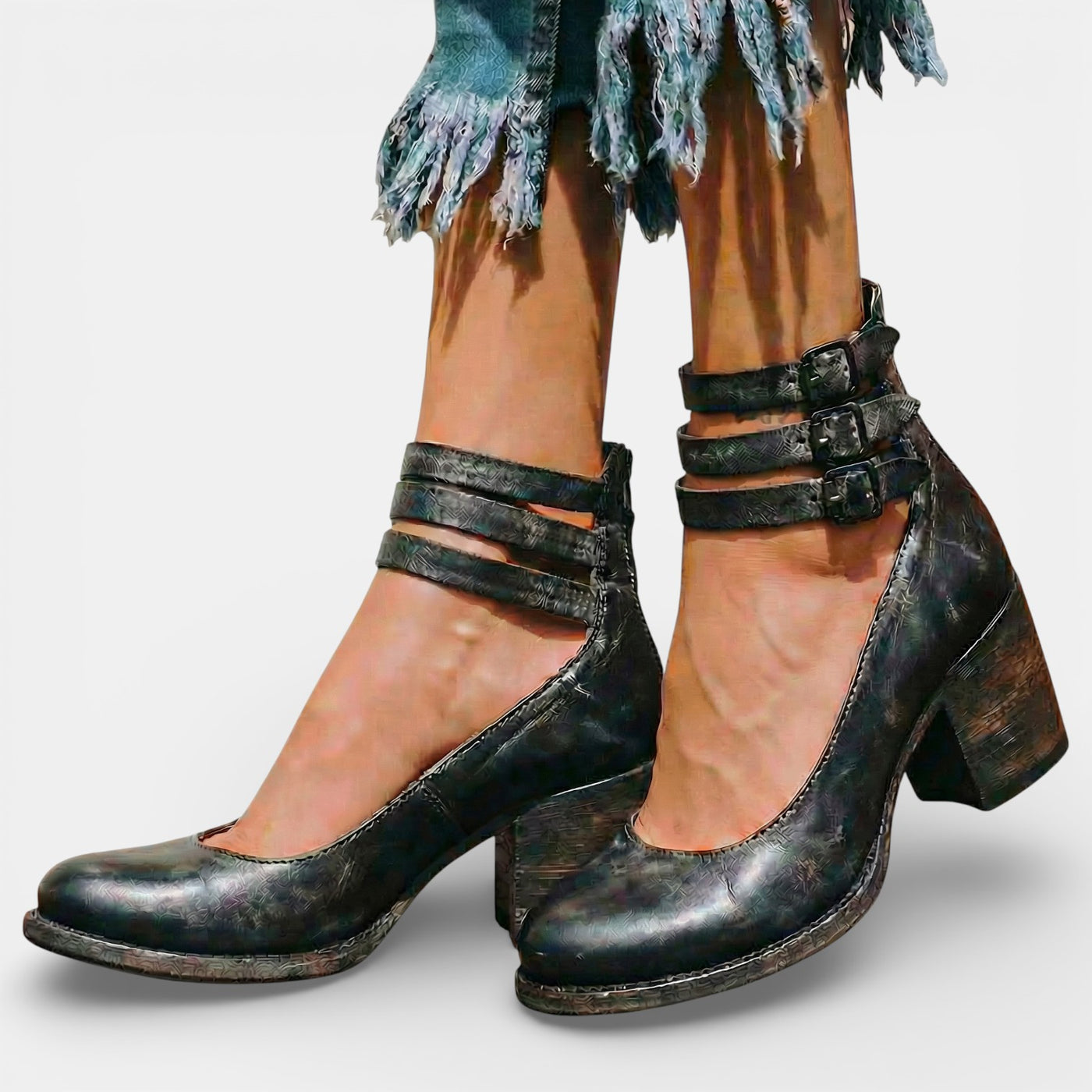 Women's Leather Heels