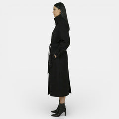 Abrigo Largo de Lana y Cashmere para Mujer