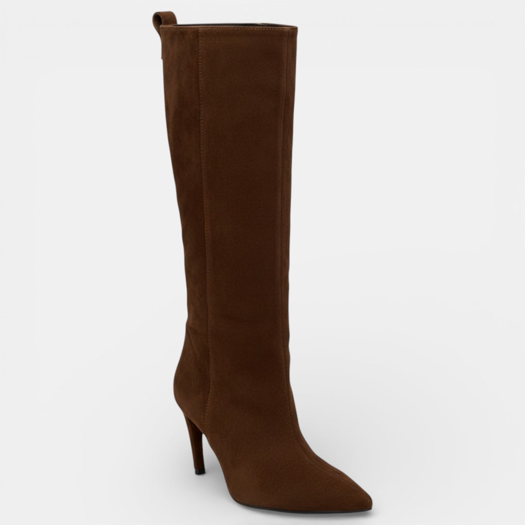 Botas de Tacón Skydiva SOFT Marrón para Mujer