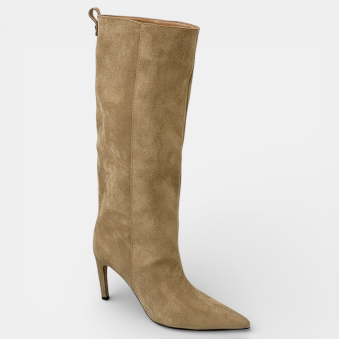 Botas de Tacón Skydiva SOFT Marrón para Mujer