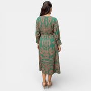 Elegant Floral Maxi Dress