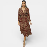 Elegant Floral Maxi Dress