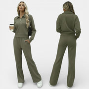 Conjunto Deportivo Mujer con Sudadera y Pantalón