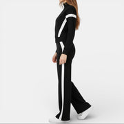 Conjunto Deportivo Mujer con Sudadera y Pantalón Ancho