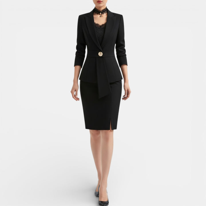 Conjunto Traje Formal Elegante para Mujer