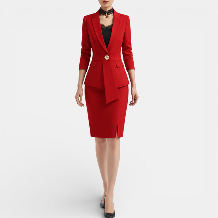 Conjunto Traje Formal Elegante para Mujer