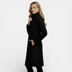 Abrigo Trench de Lana Atemporal para Mujer