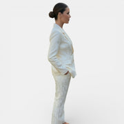 Conjunto Blazer y Pantalón Wide Leg para Mujer