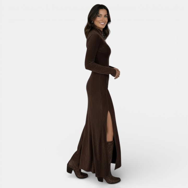 Vestido Ajustado con Cremallera para Mujer