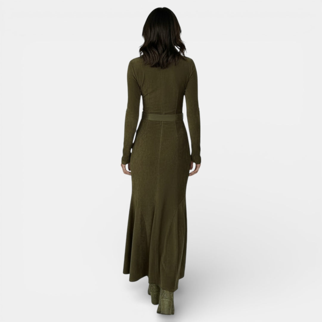 Vestido Ajustado con Cremallera para Mujer