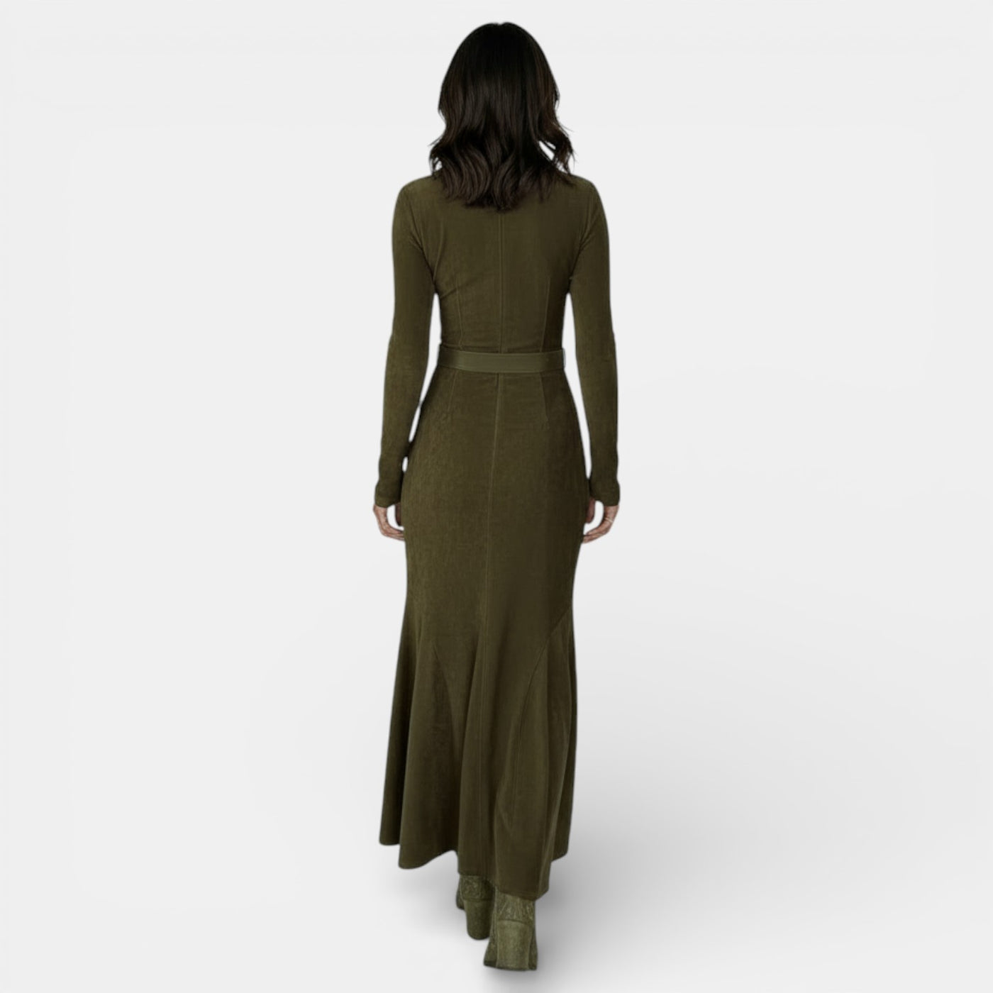 Women's Zip-Up Bodycon Dress