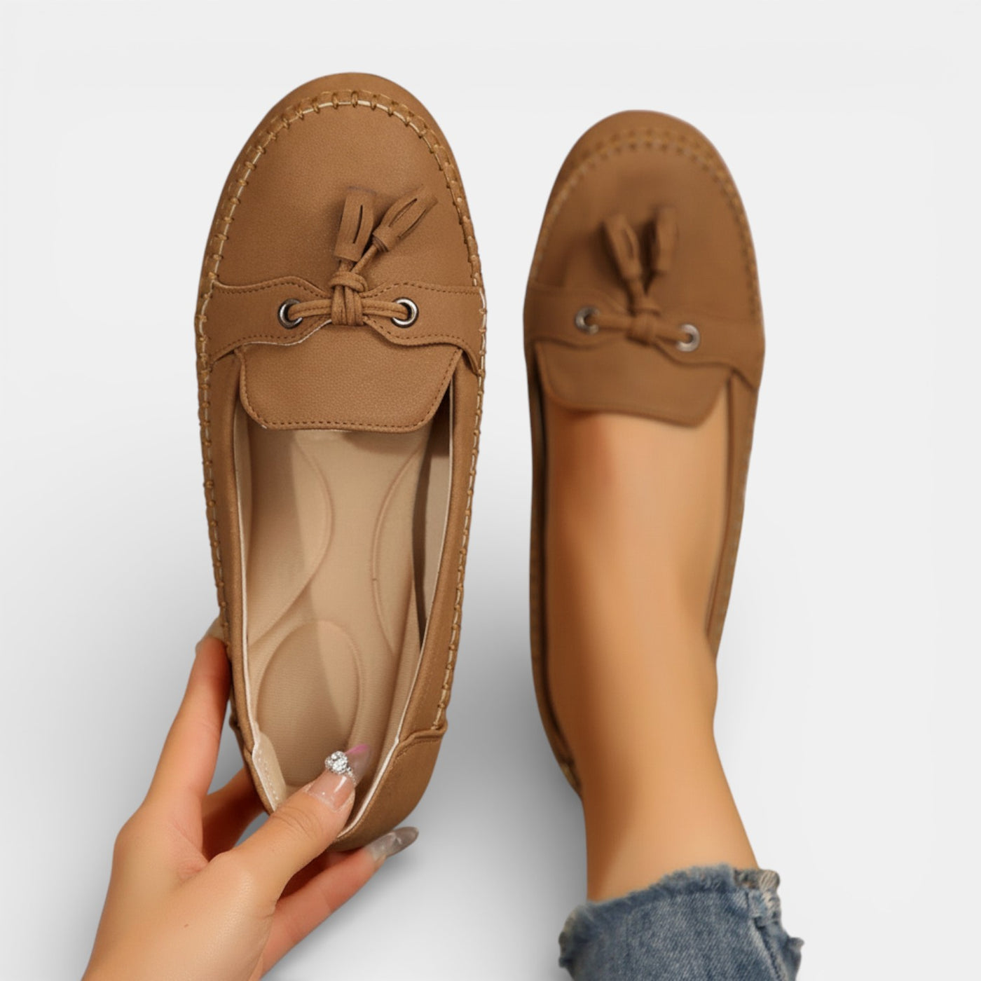Women's Comfortable Non-Slip Loafers - Flat Shoes