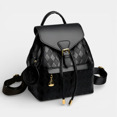 Multifunctional Leather Backpack for Women