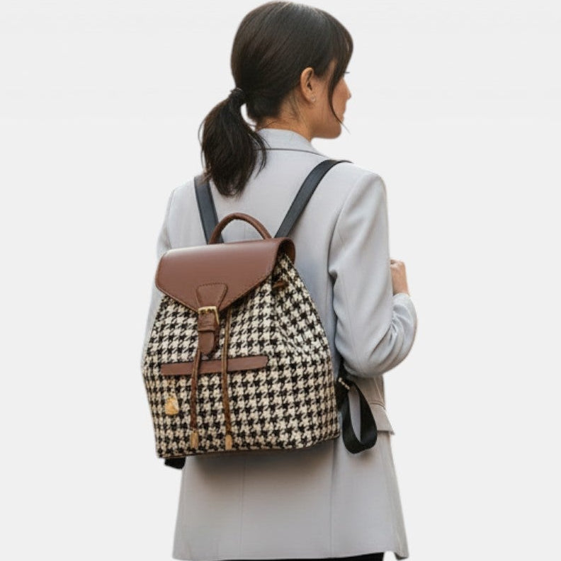 Multifunctional Leather Backpack for Women