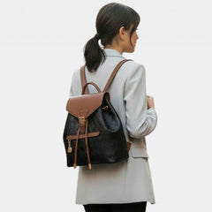 Multifunctional Leather Backpack for Women