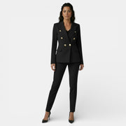 Women's Office Set with Blazer and Slim Pants