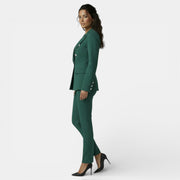 Women's Office Set with Blazer and Slim Pants