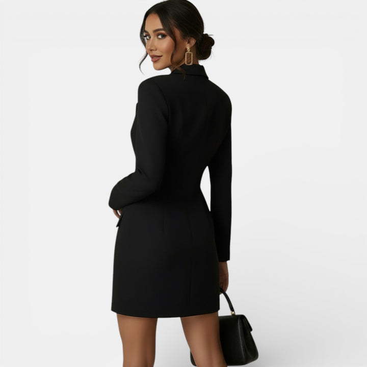Trench Coat Doble Botonadura para Mujer