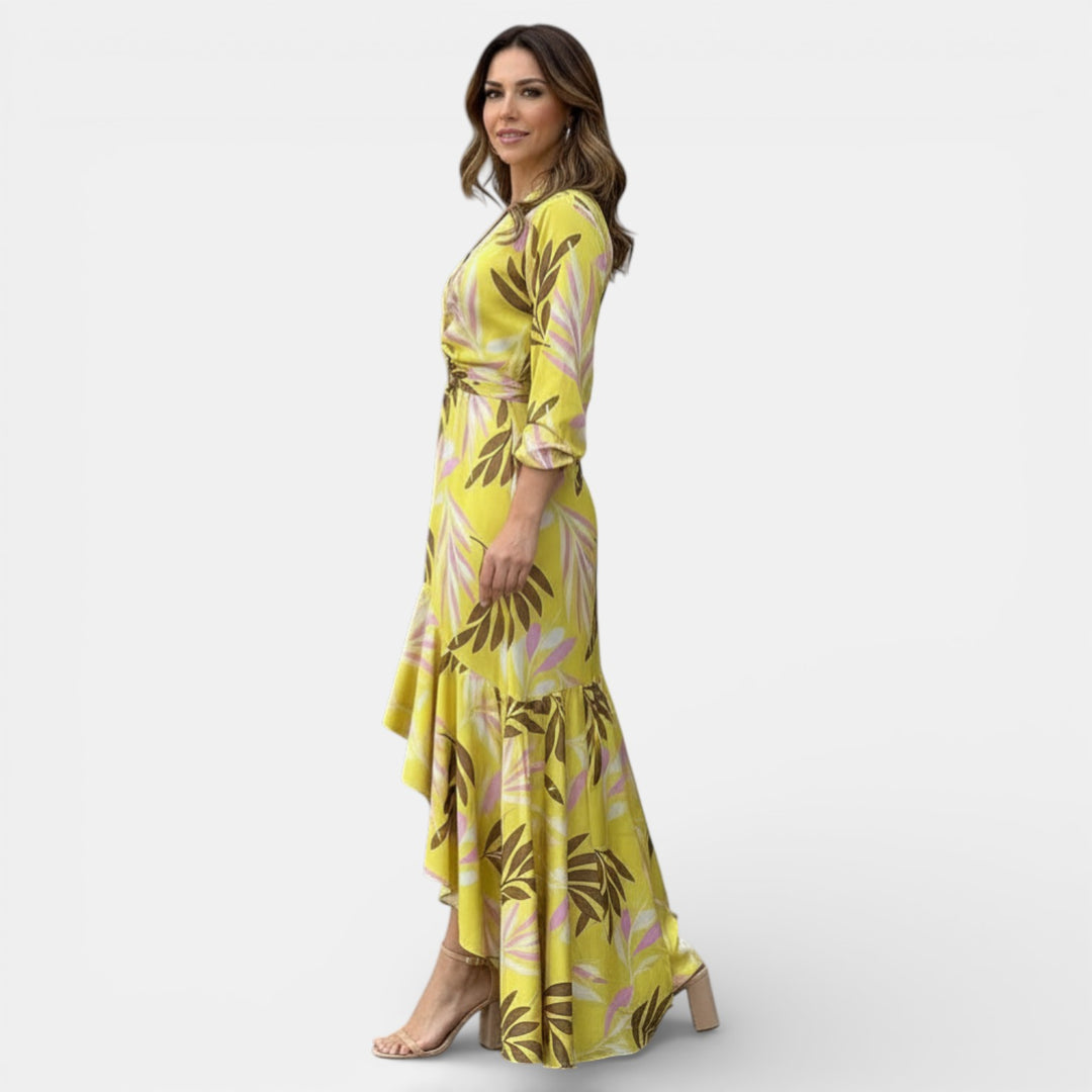 Vestido Elegante Estampado Mujer