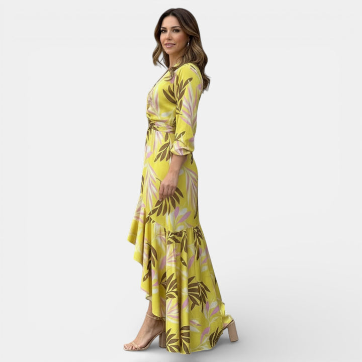 Vestido Elegante Estampado Mujer