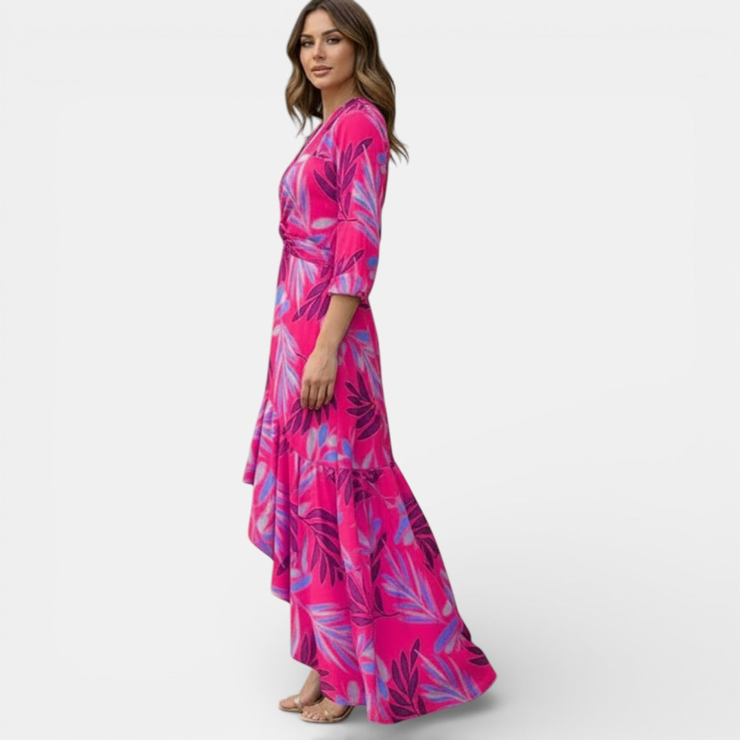 Vestido Elegante Estampado Mujer