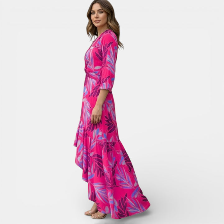 Vestido Elegante Estampado Mujer