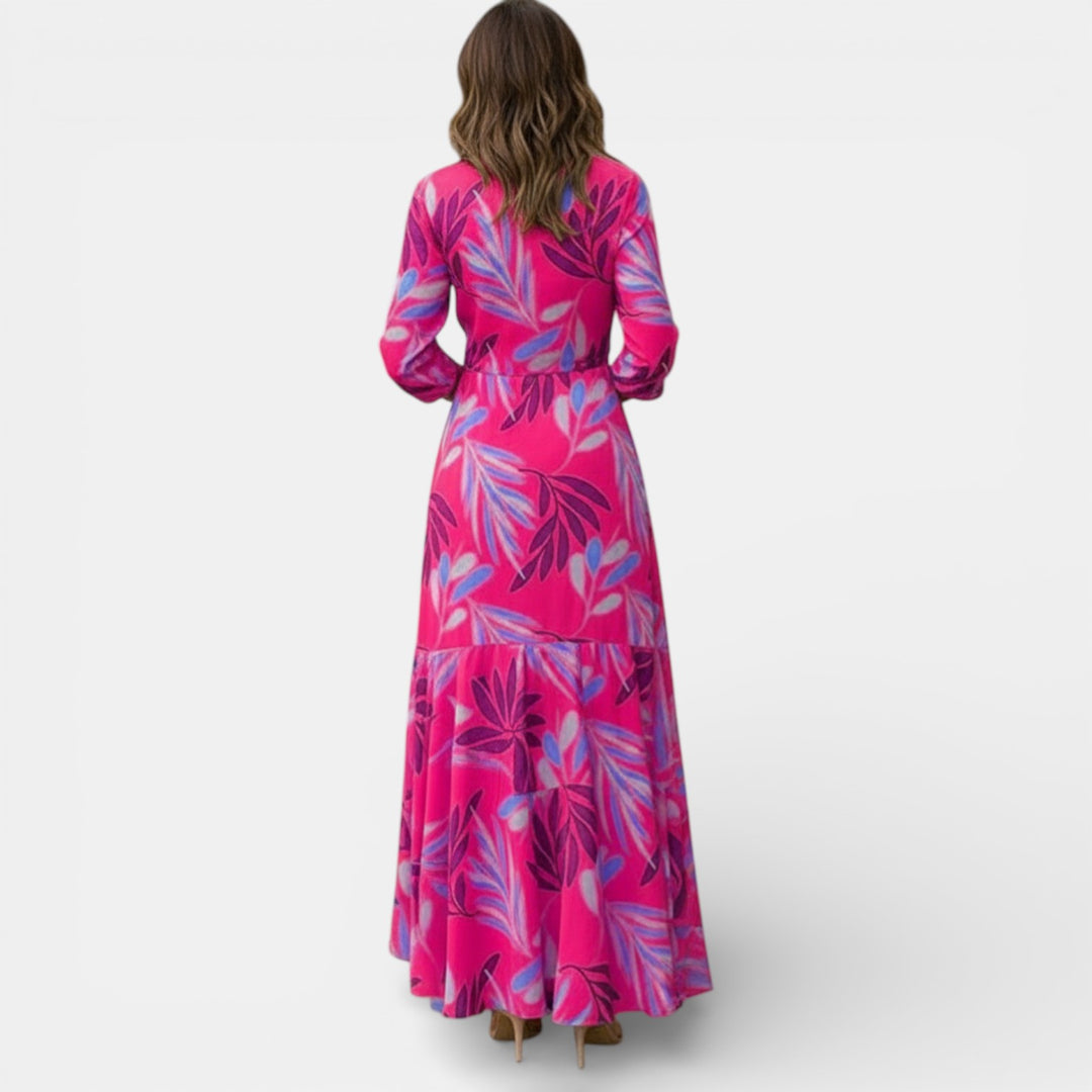 Vestido Elegante Estampado Mujer