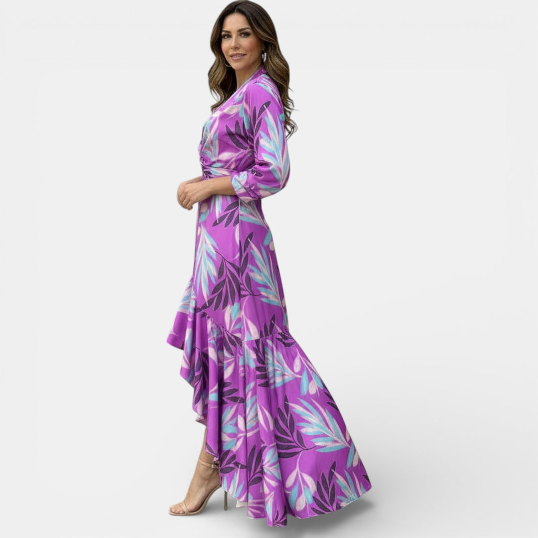 Vestido Elegante Estampado Mujer