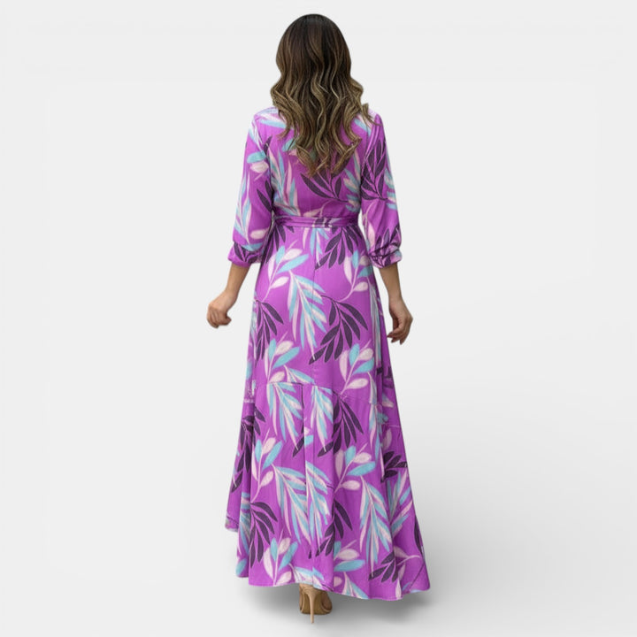 Vestido Elegante Estampado Mujer