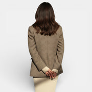 Blazer a Cuadros para Mujer