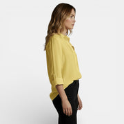 Blusa Mujer Primavera con Botones Elegante