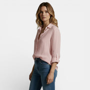 Blusa Mujer Primavera con Botones Elegante