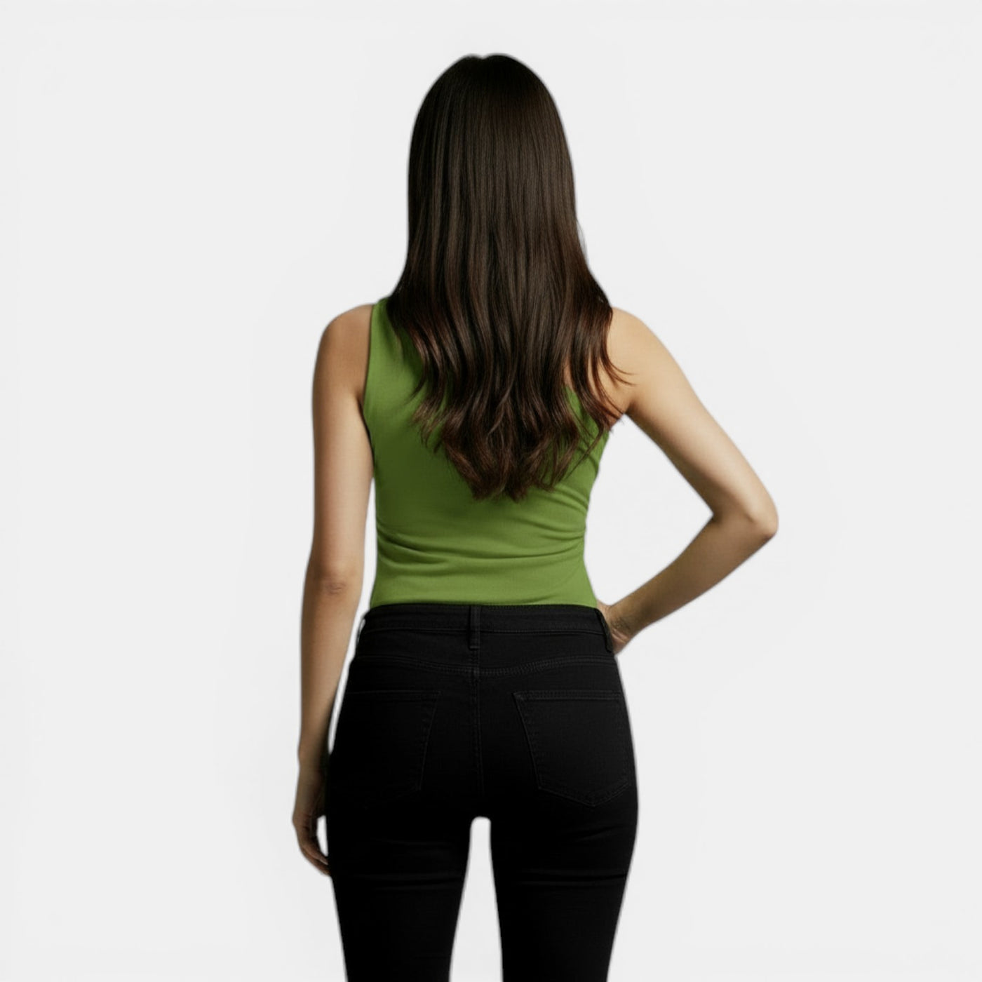 Elegant Cross-Front Top for Women, Spring Slim Fit Chic Fashion
