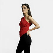 Elegant Cross-Front Top for Women, Spring Slim Fit Chic Fashion