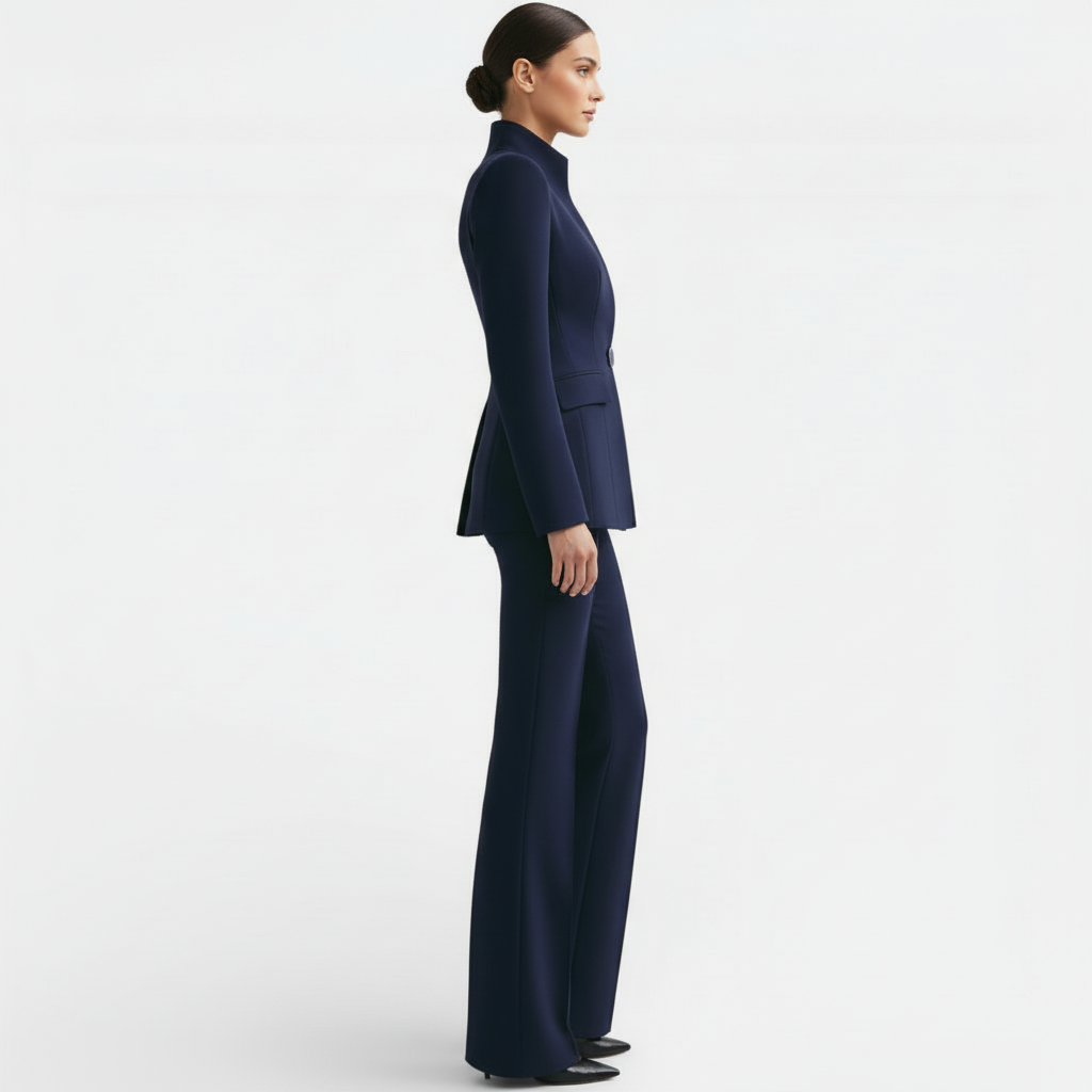 Conjunto de Traje Elegante para Mujer | Chaqueta y Pantalón Profesional