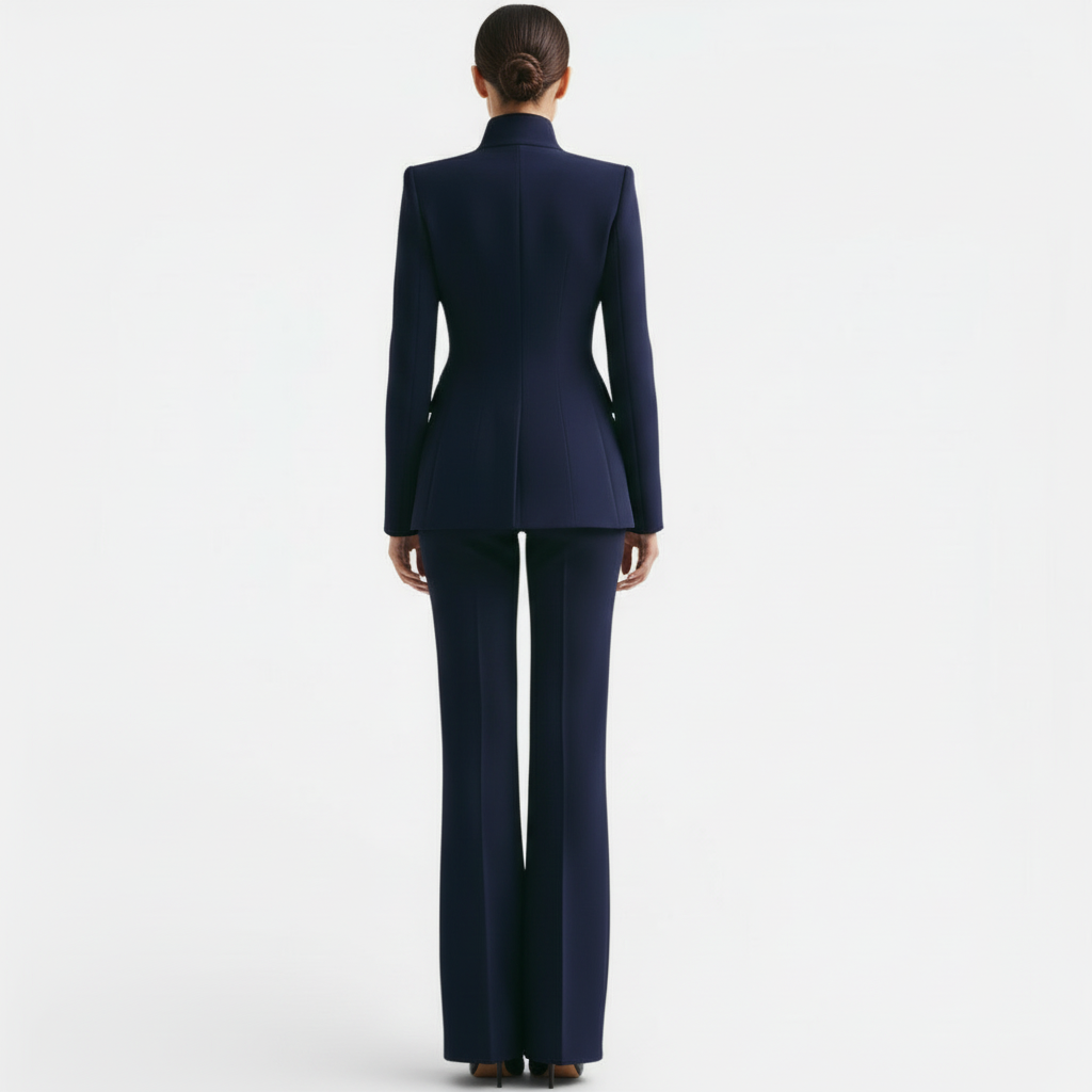 Conjunto de Traje Elegante para Mujer | Chaqueta y Pantalón Profesional