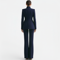 Conjunto de Traje Elegante para Mujer | Chaqueta y Pantalón Profesional