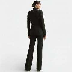Conjunto de Traje Elegante para Mujer | Chaqueta y Pantalón Profesional