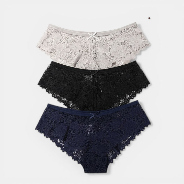 Pack de 3 Bragas Mujer – Ropa Interior Cómoda y Versátil