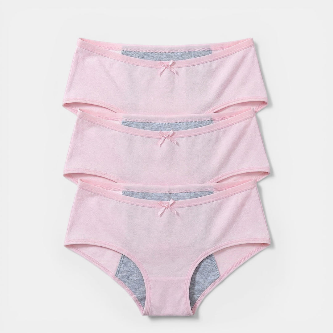 Pack 3 Bragas Menstruales Mujer