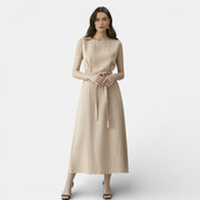 Vestido Mujer Algodón Lino Verano