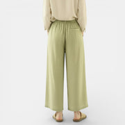 Women's Summer Linen and Cotton Wide-Leg Pants
