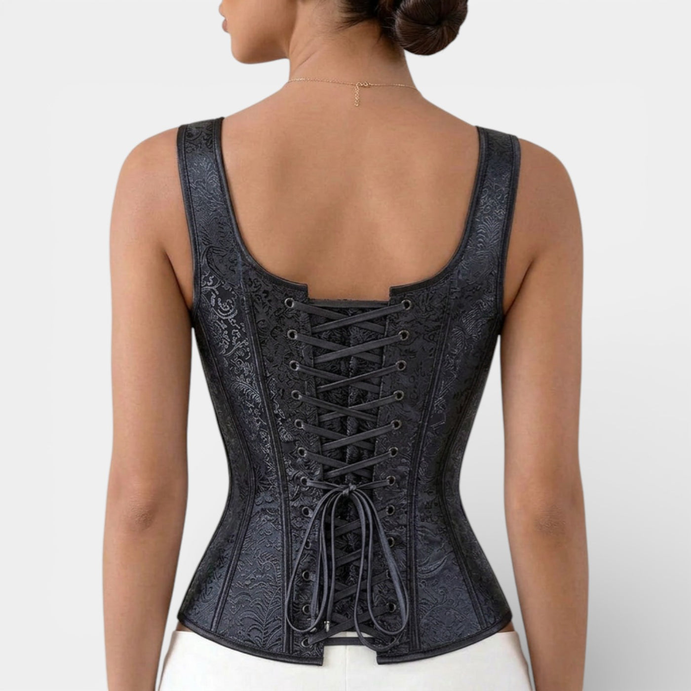 Women's Elegant Jacquard Retro Corset