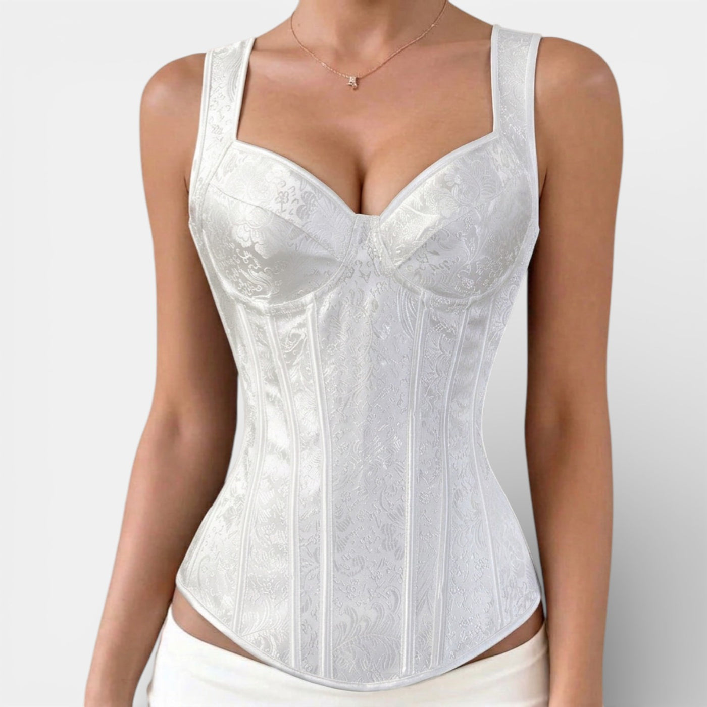Women's Elegant Jacquard Retro Corset