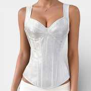 Women's Elegant Jacquard Retro Corset