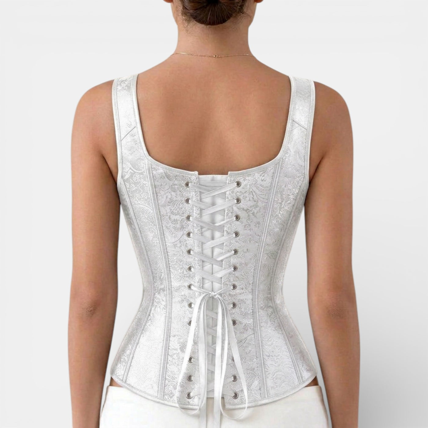 Women's Elegant Jacquard Retro Corset
