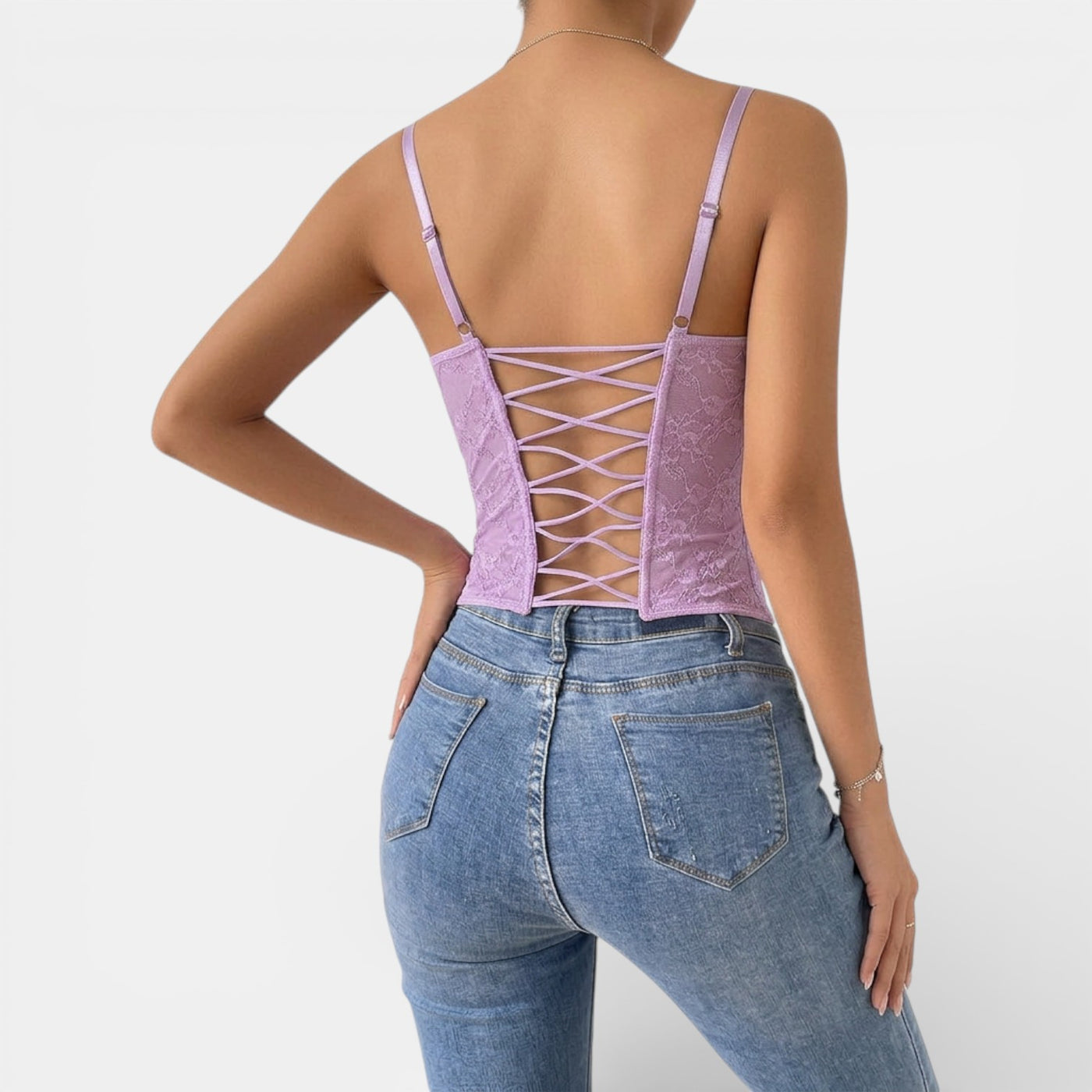Women's Elegant and Comfortable Lace Bustier Top
